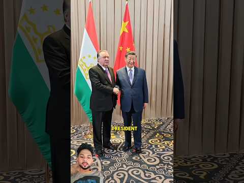 Xi Jinping 🤝 Emomali Rahmon #china #tajikistan