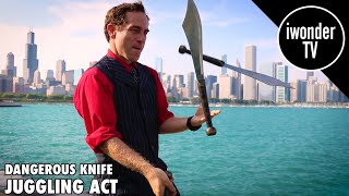 World's Most Dangerous Knife Juggling Act