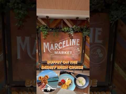 Buffet at Disney Wish Cruise #disneycruise #disneycruiseline #disneywish