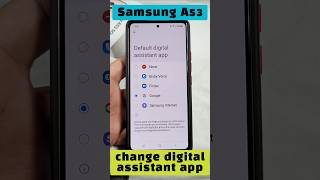 Change Default Digital Assistant App Samsung