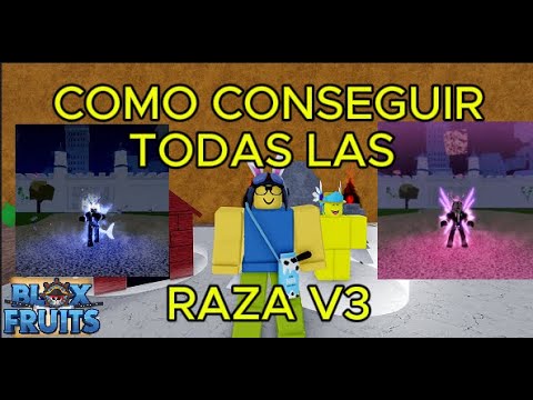 COMO CONSEGUIR RAZA V3 EN BLOX FRUITS