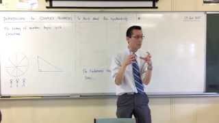 Introduction to Complex Numbers (1 of 2: The Backstory)