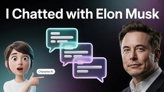 Free Chat With Elon Musk.His Response Shocked Me  🤯 #aibucket #characterai #chatbots #technology