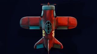 Airplane animation | TIRED of Problem (Slowed)