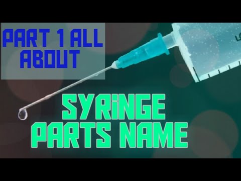 Type of Syringe 💉 in professionaly way / syringe ke prakar by Rupesh learner.