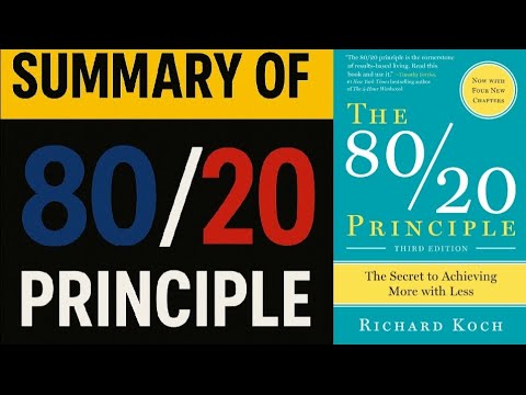 THE 80/20 PRINCIPLE | PARETO PRINCIPLE |  80/20 PRINCIPLE KYA HAI #8020principle #paretoprinciple