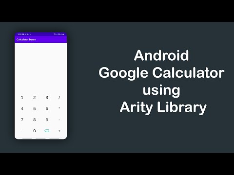Android calculator app tutorial. Simple Calculator app