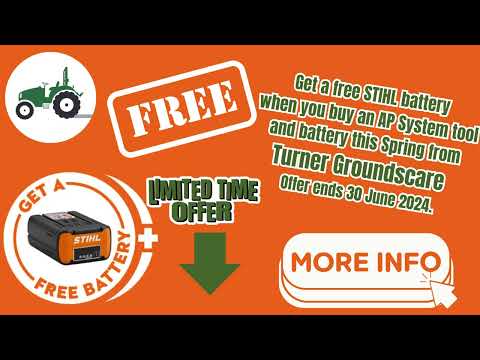 GET A FREE STIHL BATTERY @TurnerGroundscare