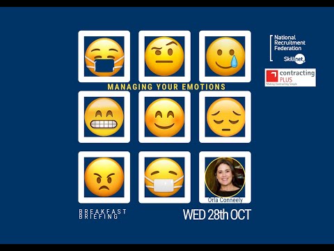 Managing your emotions   with Orla Conneely