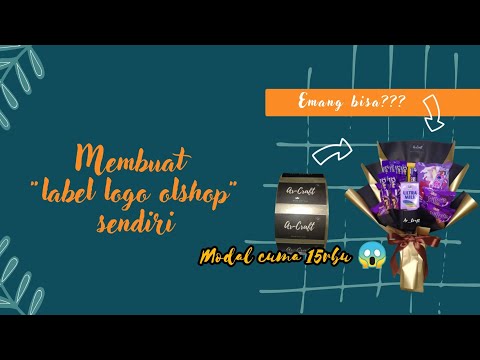 Buat logo olshop sendiri cuma modal 15rbu || #logoolshop #logodesign #buatlogoolshopsendiri