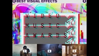 MTV VMA 2015 Best Visual Effects