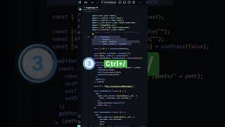 5 VS Code Shortcuts You Must Know ｜ VS Code Tips and Tricks #shorts #vscode