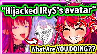 Biboo hijacked IRyS's avatar and instantly made This Face