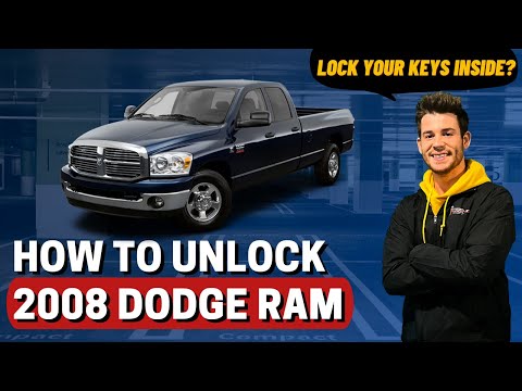 How to Unlock: 2008 Dodge Ram (no keys)