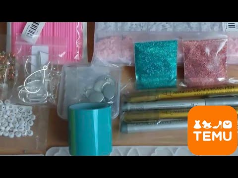 What I ordered vs what I got Temu craft haul