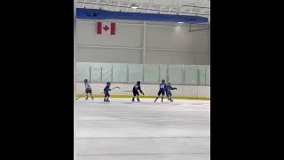 #8yearsold #hardwork #hockey #fullspeed #fast #goal