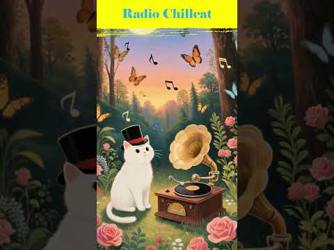 The forest stays silent, but the wind speaks.🌲🍃 #cat #lofi #chillhop #jazz