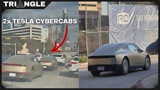 Tesla CyberCabs Just SEEN On Public Roads