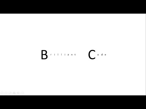Welcome to Brilliant Code