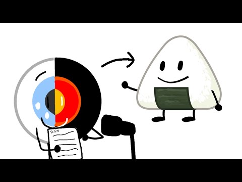 if Juxtopposed became a special guest of BFDI/Onigiri's voice actor