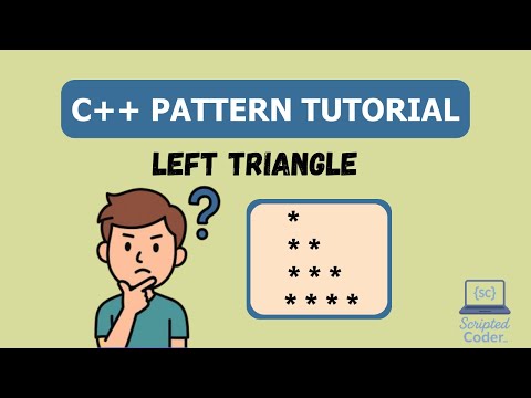 Left Triangle | C++ PATTERN TUTORIAL