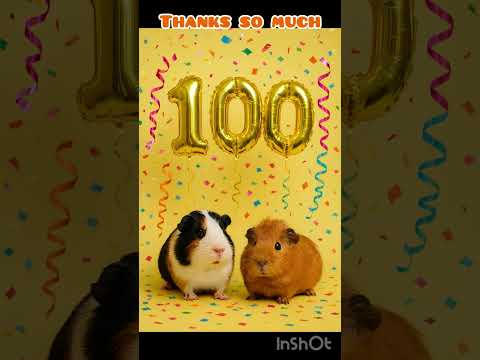 100 subscribers!! (Ask me a question in the comments)