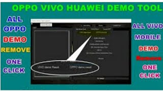 OPPO VIVO HUAWEI DEMO Mode Remove Tool (META Mode Reset) ONE CLICK