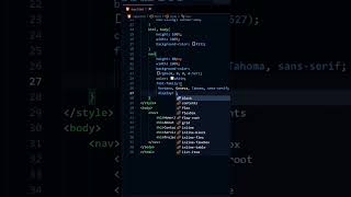 Blur Navbar effect! #html #css #navbar #effect #coding #animation