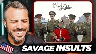 American Reacts to Blackadder’s Best Insults by Nationality 😂