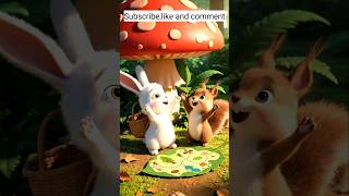 “Bunny & Squirrel: The Nut Hunt #cute #pixarstyle #cuteanimal #cartoon #cutepet #cutestuff #