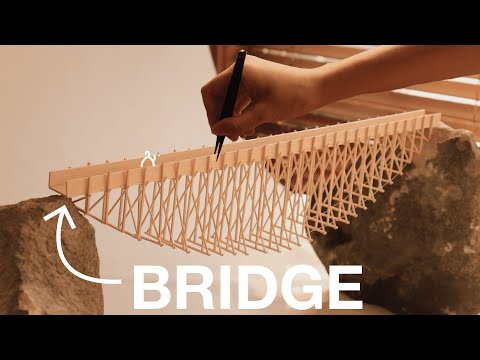 Cinematic Build of the smallest bridge in the world... from start to finish.