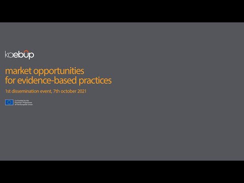 Market Opportunities for Evidence-Based Practices.