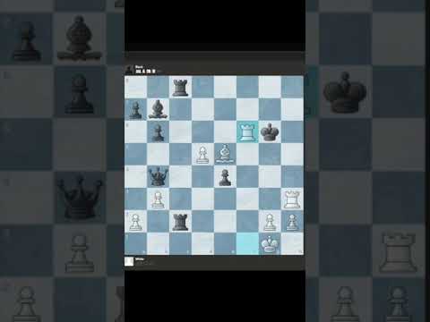 Can YOU Solve this Amazing Chess Tactic? #chesstactics #chesspuzzle #chessgrandmaster #chessmaster
