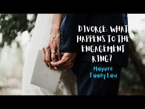 Divorce: What happens to my engagement ring?