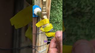 The easy and effective way to fix a dripping faucet #USAConstruction #SmartSolution #HandyTrick