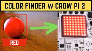 Color Finder and Review | CrowPi 2 | Computer Vision