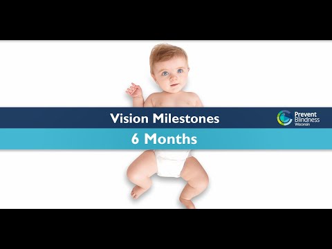 Children's Vision Milestones: 6-7 Months