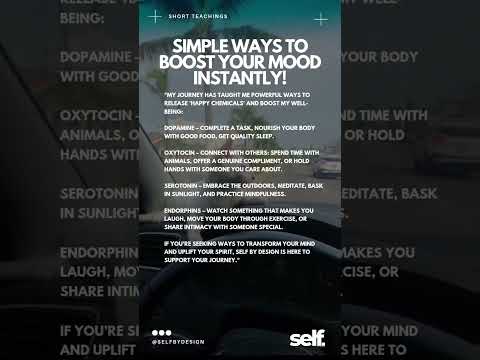 Instantly Boost Your Mood (NATURAL Methods)