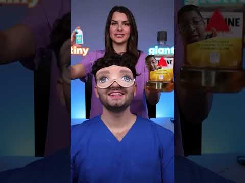 Tiny vs giant #tiny#guanta #toothbrush #comedy #dentist #funny #challenge #marvel #tiny #satisfying