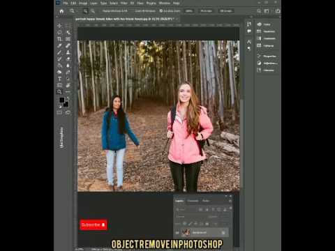 How to Remove any object in Photoshop #photoshop #shorts  #video