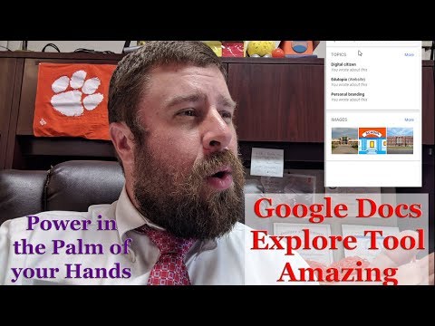 Using the Explore Tool in Google Docs | Oct 2018