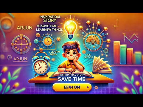 Inspirational Story to Save Time and Learn New Things || समय बचाने और नई चीजें सीखने की  कहानी