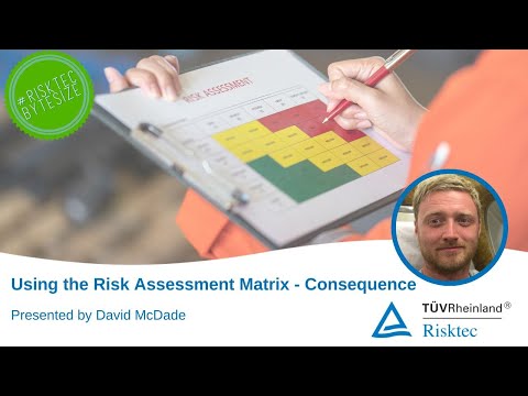 Risk Assessment Matrix - the Consequence axis