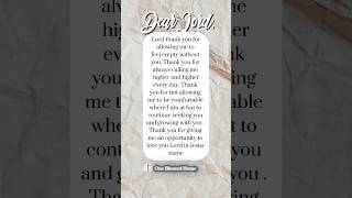 Dear Lord, 📝 #dearlord #deargod #prayerworks #prayerfortoday