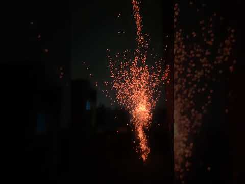 Sky shot firing#new year celebrating#shots