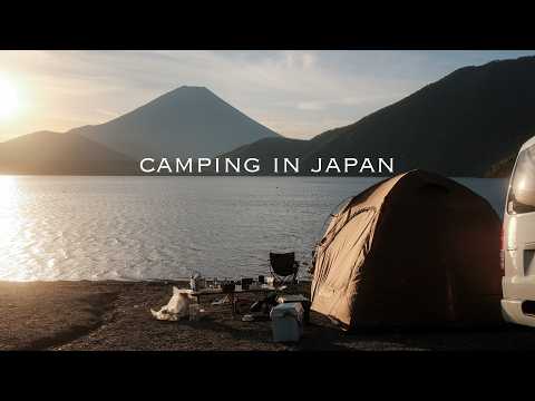 4 days camping in japan