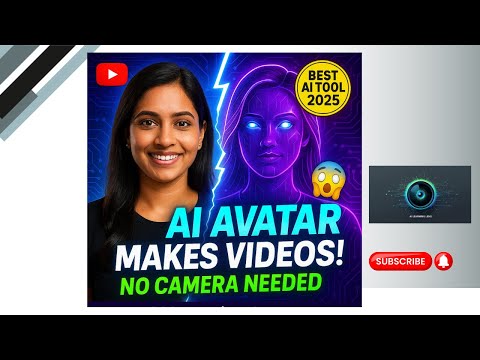 Create Talking Avatar Videos Without Filming! Best AI Tool for YouTube 2025 🔥🤖