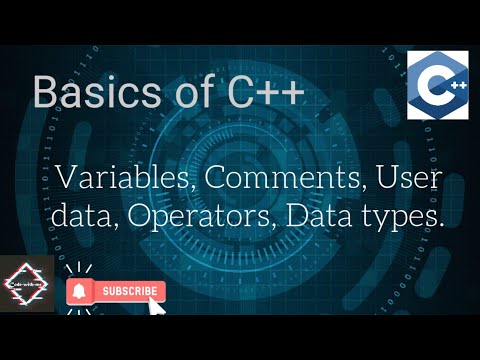 Basics of C++ || Variables, Comments, User data, Loops, Operators, Data type.
