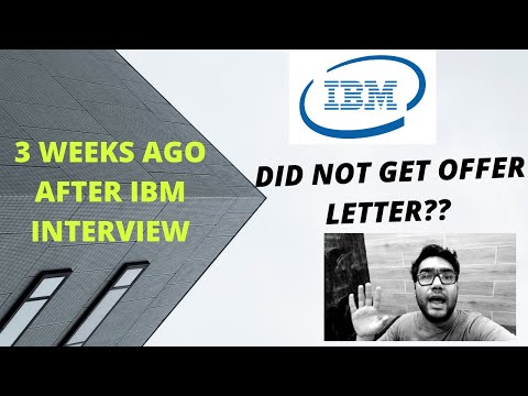 IBM Interview | Waiting for Offer Letter | Did not get HR call ? | IBM Off Campus Drive 2021 | ASE