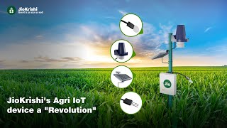 JioKrishi's Agri IoT device a Revolution #precisionfarming #jio